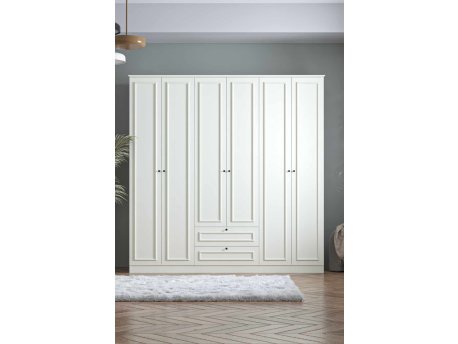 HANAH HOME Garderober Mira 6 210 White