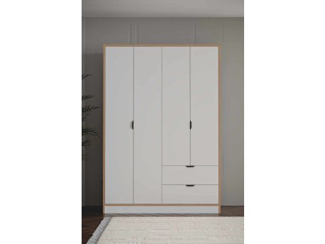 HANAH HOME Garderober Arden 4 White