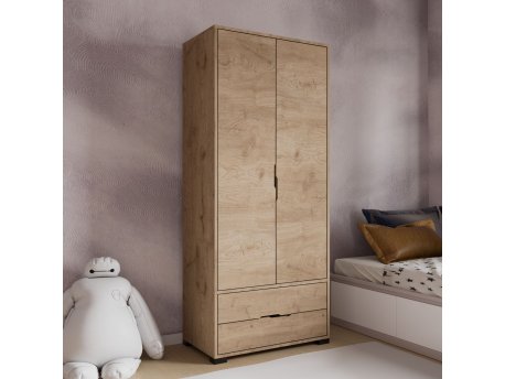 HANAH HOME Garderober Royal Drawers 80 Oak