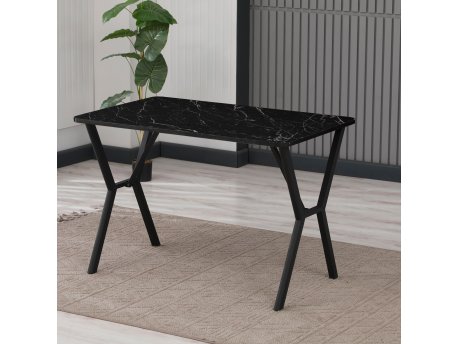 HANAH HOME Trpezarijski sto Elma 110 Black