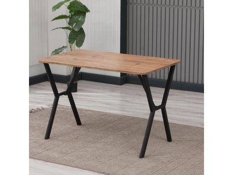 HANAH HOME Trpezarijski sto Elma 110 Walnut