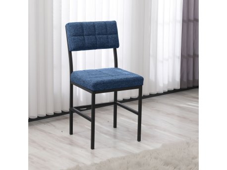 HANAH HOME Trpezarijska stolica Dubai Navy Blue