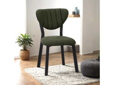 HANAH HOME Trpezarijska stolica Elma Green