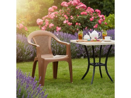 HANAH HOME Baštenska stolica Smart Lara Brown