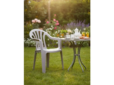 HANAH HOME Baštenska stolica Magnolia White