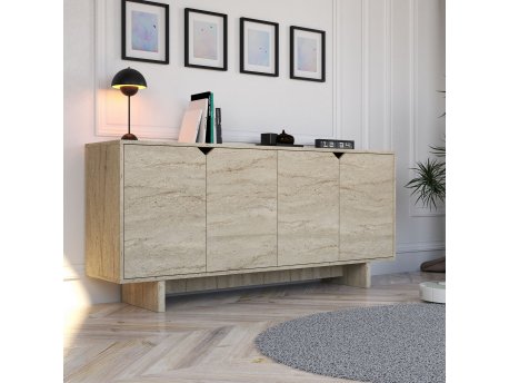 HANAH HOME Konzola Turan Travertine