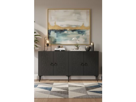 HANAH HOME Konzola Rain 150 Anthracite