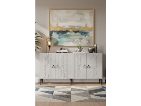 HANAH HOME Konzola Rain 150 White