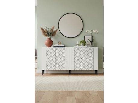 HANAH HOME Konzola Resso 150 White