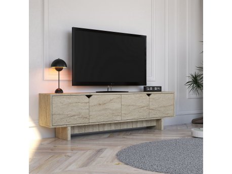 HANAH HOME TV polica Turan Travertine
