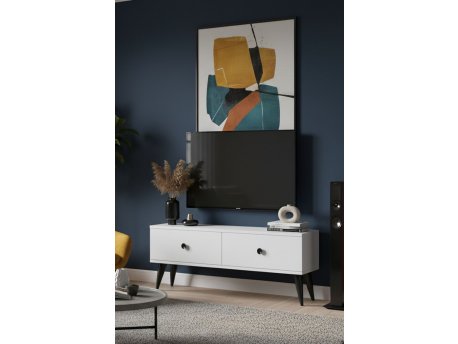 HANAH HOME TV polica Mona 120 White