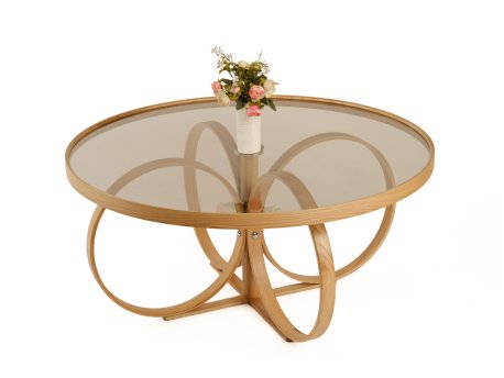 HANAH HOME Sto za dnevnu sobu Tokyo Oak