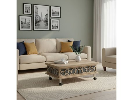 HANAH HOME Sto za dnevnu sobu Adt Alaska Blue