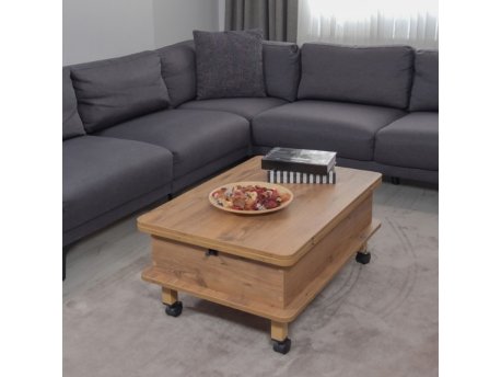 HANAH HOME Sto za dnevnu sobu Helsinki Pine