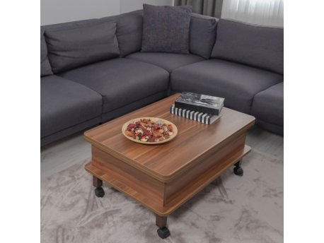 HANAH HOME Sto za dnevnu sobu Nino Walnut