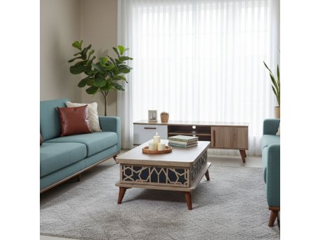 HANAH HOME Sto za dnevnu sobu Ada Blue