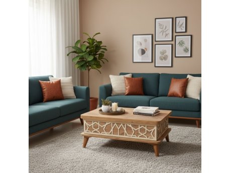 HANAH HOME Sto za dnevnu sobu Ada Pine