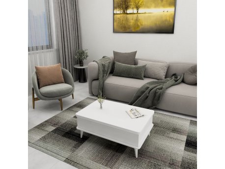 HANAH HOME Sto za dnevnu sobu Dy Ada White