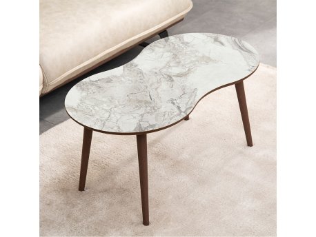 HANAH HOME Sto za dnevnu sobu Moon White