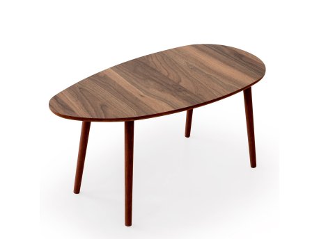 HANAH HOME Sto za dnevnu sobu Nora Walnut