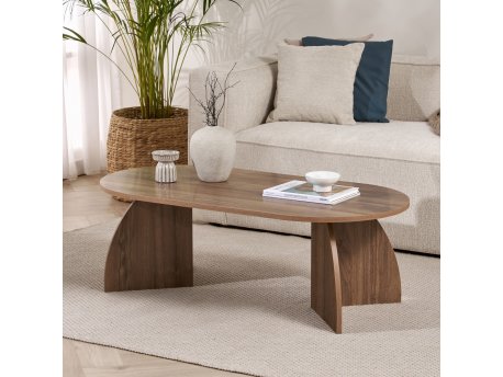 HANAH HOME Sto za dnevnu sobu Melina Venezia Walnut