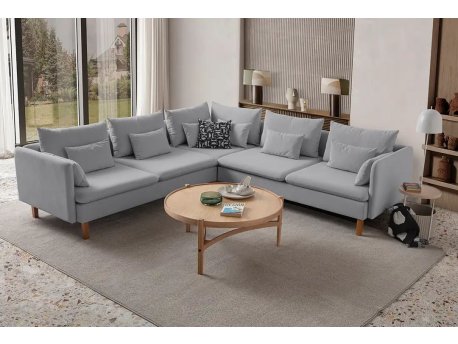 Atelier del Sofa Ugaona garnitura Flexy L Grey