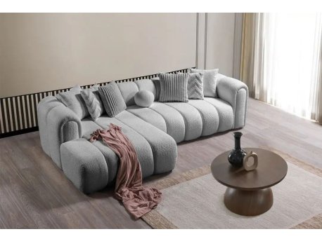 Atelier del Sofa Ugaona garnitura N Line Left Grey