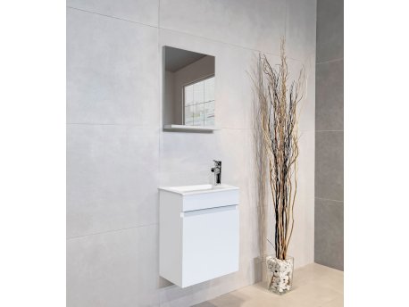 HANAH HOME Kupatilski ormarić Fit White