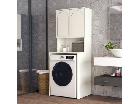 HANAH HOME Ormarić za mašinu za pranje veša Lyon 60 Cream