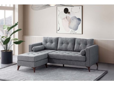 Atelier del Sofa Ugaona garnitura Kraft Grey
