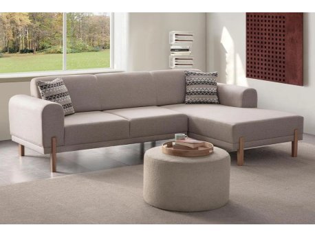 Atelier del Sofa Ugaona garnitura Mocha Relax Right Cream