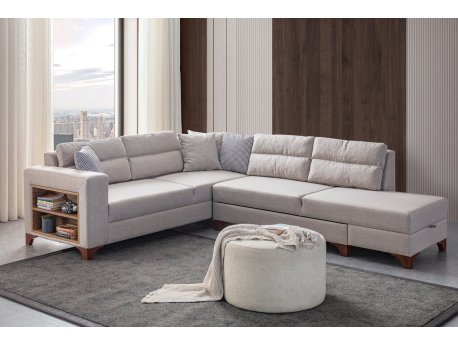 Atelier del Sofa Ugaona garnitura Tloft Left Cream