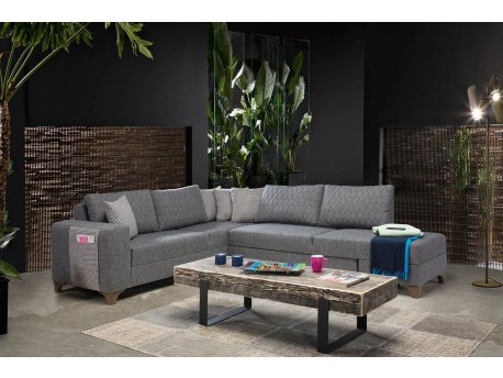 Atelier del Sofa Ugaona garnitura Loft Grey