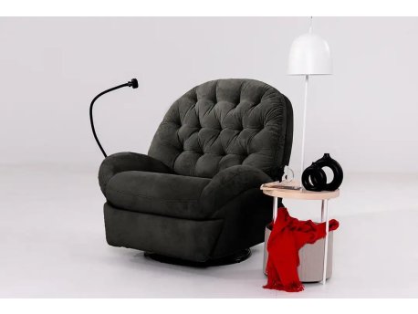 Atelier del Sofa Fotelja Dream Electric Black