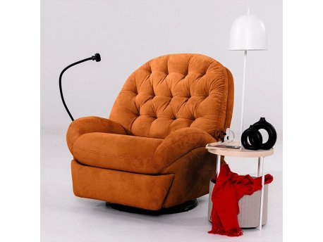 Atelier del Sofa Fotelja Dream Electric Tile Red