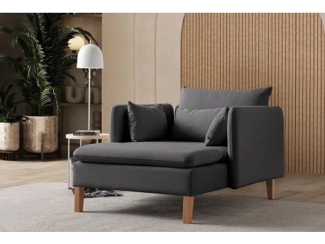 Atelier del Sofa Fotelja Flexy Anthracite