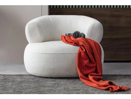 Atelier del Sofa Fotelja Roma White