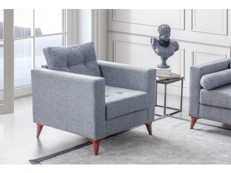 Atelier del Sofa Fotelja Kraft Grey