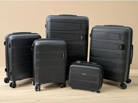 Bolzz SET KOFERA WORLD 5/1 BLACK