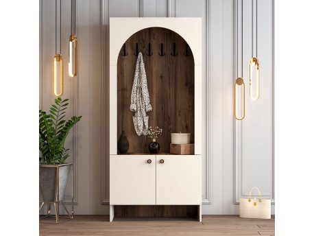 HANAH HOME Višenamenski ormar Palermo K Cream Orah