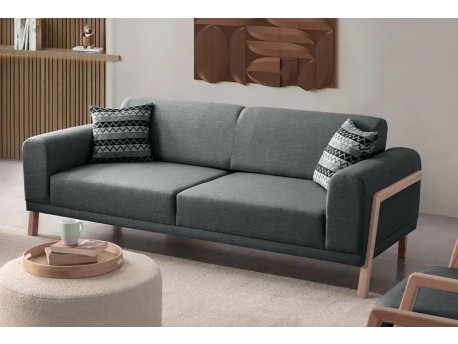 Atelier del Sofa Trosed Latte Anthracite