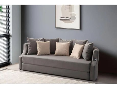 Atelier del Sofa Trosed Letto Anthracite