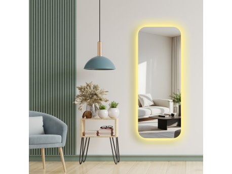 HANAH HOME Dekorativno Ogledalo sa LED osvetljenjem 52135 Ledayna 003