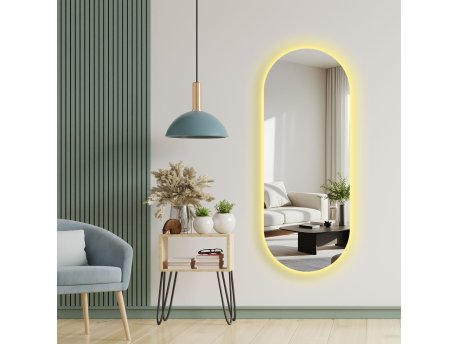 HANAH HOME Ogledalo sa LED osvetljenjem Dekorativno 52135 Ledayna 004