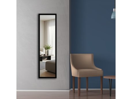 HANAH HOME Ogledalo u okviru rama Cheval 35 x 125 Black
