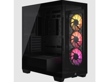 CORSAIR Kućište Corsair 3500X ARGB Mid-Tower Crni, CC-9011278-WW