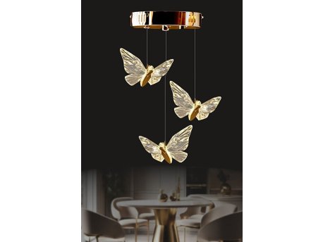 OPVIQ Visilica Kelebek 3 Gold