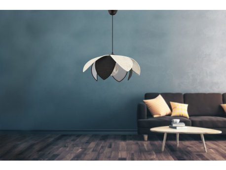 OPVIQ Visilica Peony Hazeran White Black