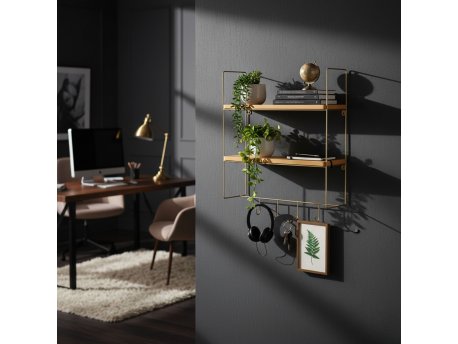 HANAH HOME Dekorativna zidna polica Cm 071