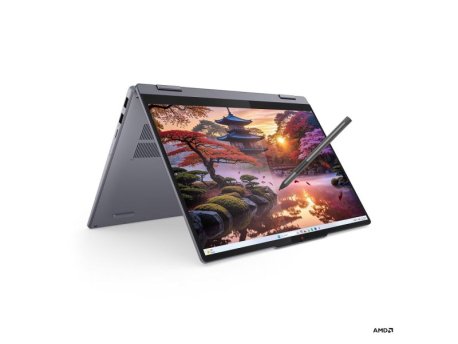 LENOVO IdeaPad 5 2-in-1 14AKP10 (Luna Grey) WUXGA OLED Touch, Ryzen AI 7 350, 24GB, 1TB SSD (83KT0023YA // Win 11 Pro)